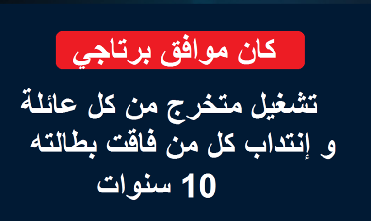 أصحاب الشهادات العليا يحتجون من آجل حقهم في التشغيل :من أهم مطالبهم ترتيب الخريجين حسب العمر وسنوات البطالة