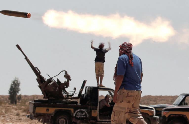 استمرار تبادل إطلاق النار احتفالاً بوقف إطلاق النار في ليبيا
